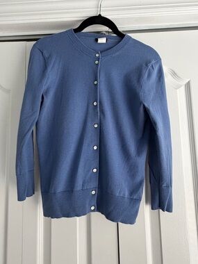 J. Crew Crewneck Button-Front Cardigan